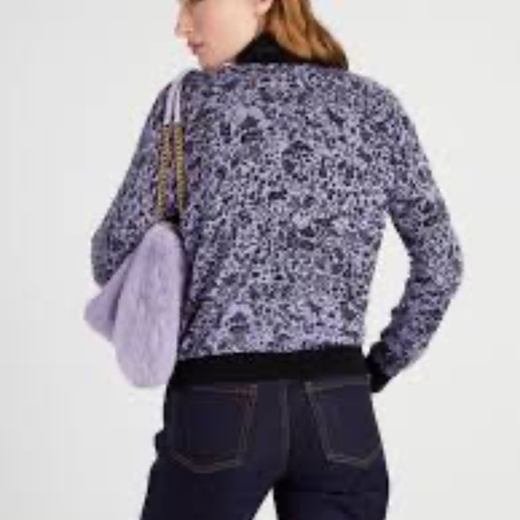 EUC Kate Spade Toile Year of the Rabbit Cardigan rare! - Picture 2 of 10